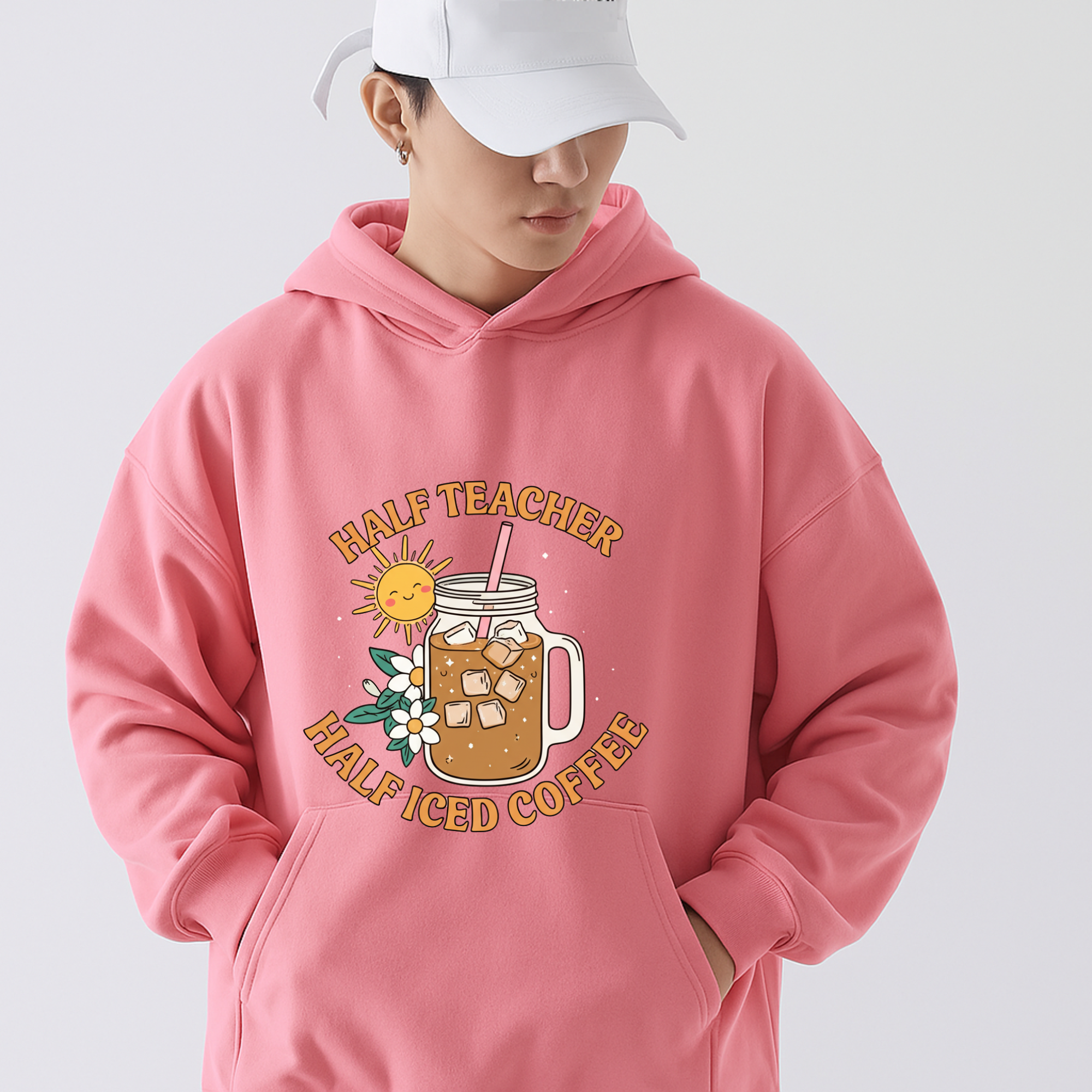 Cool Iced Coffee Vibes Hoodie