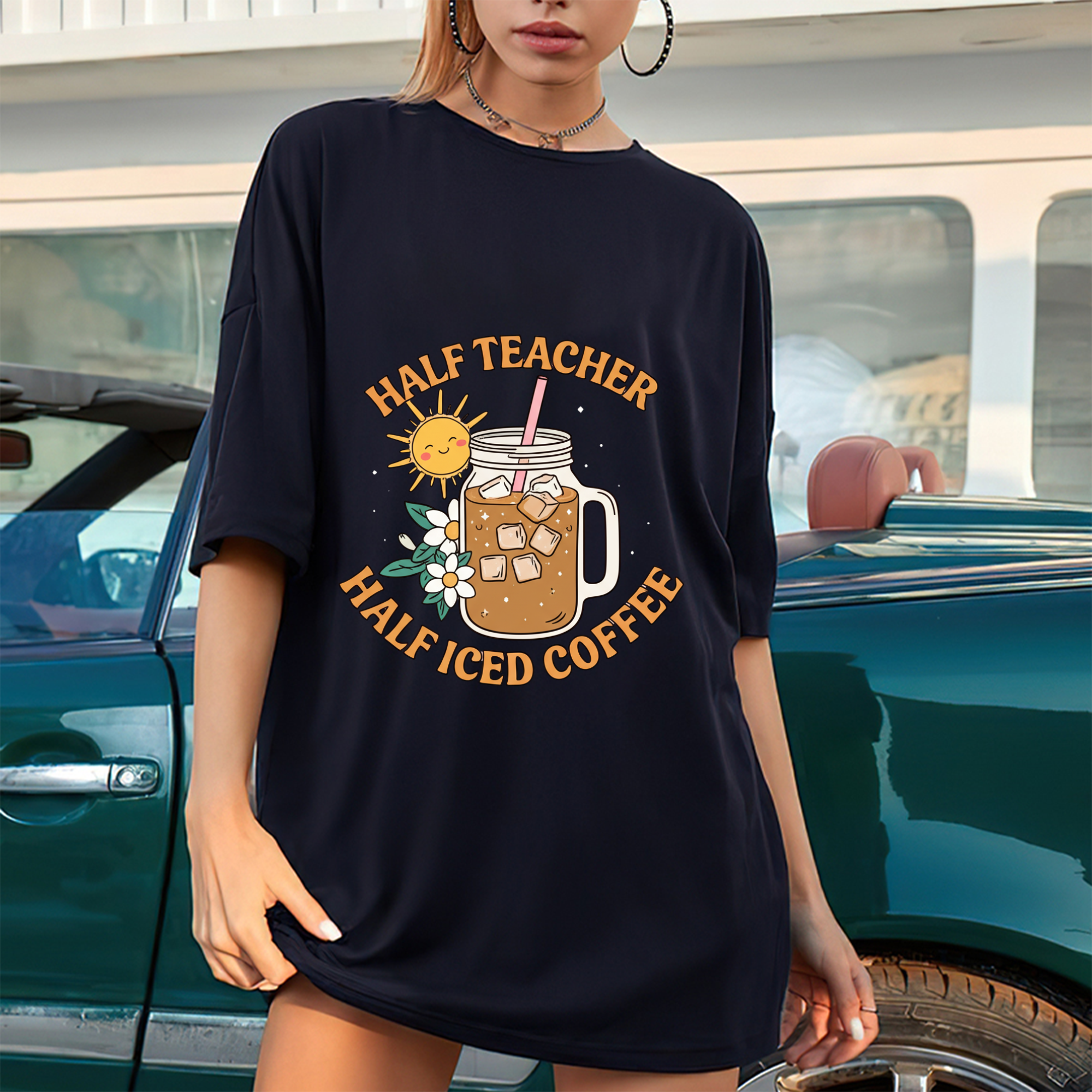 Cool Iced Coffee Vibes T-Shirt