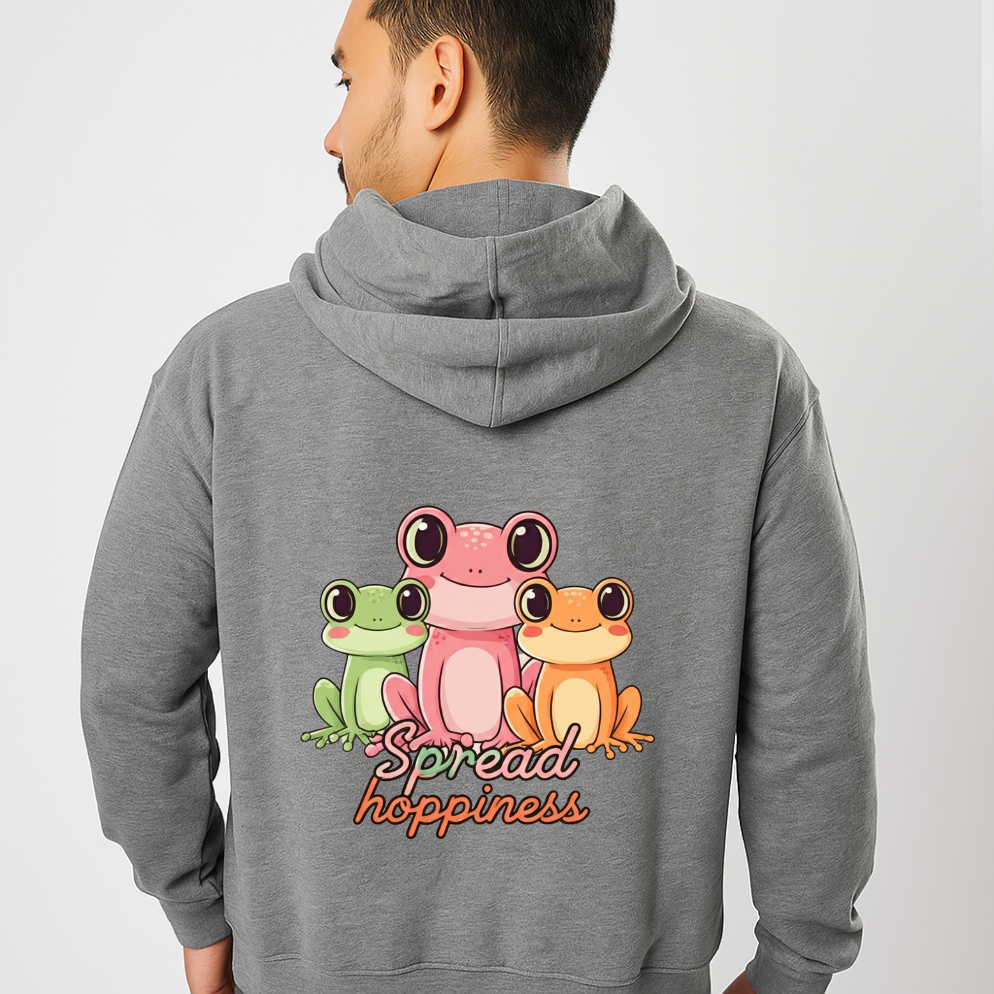 Spread Happiness Frog Hoodie